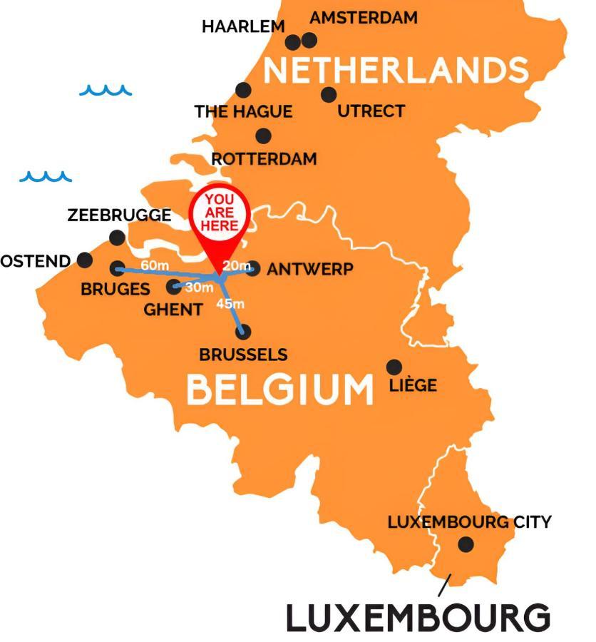 Gasthuis Puytvoet Sint-Niklaas Exteriör bild